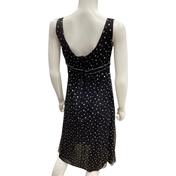 Kalinka New York Bergdorf Goodman Dress Women’s Size 8 Mesh Overlay With Shimmer - Picture 4 of 5